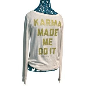 💥PRICE DROP💥 Karma Made Me Do It Sweater